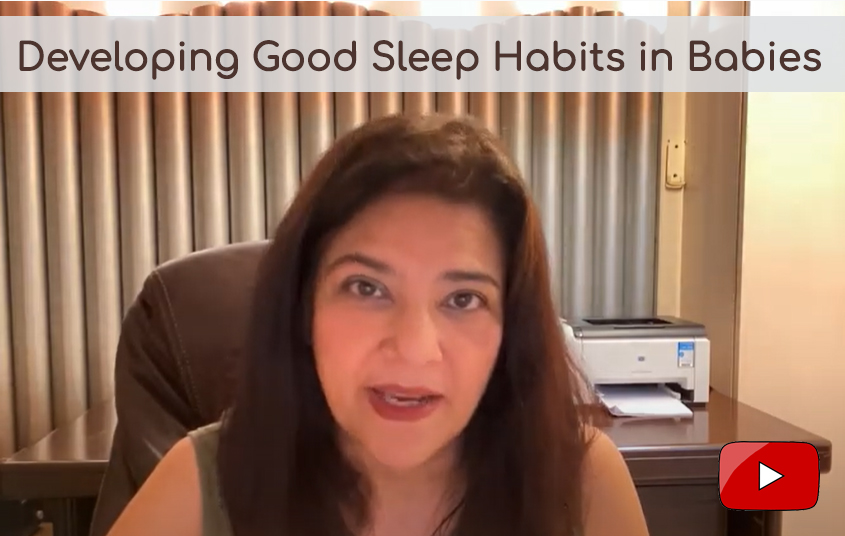 developing good sleep habits in babies